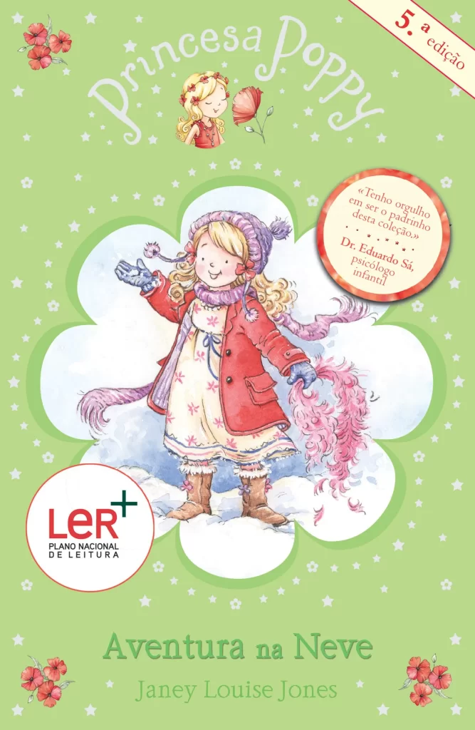 Capa do livro Princesa Poppy: Aventura na Neve